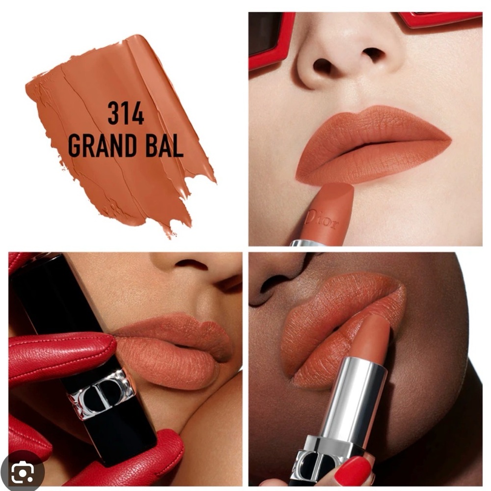 Dior Lipstick - 314 Grand Bal Matte finish  new no box